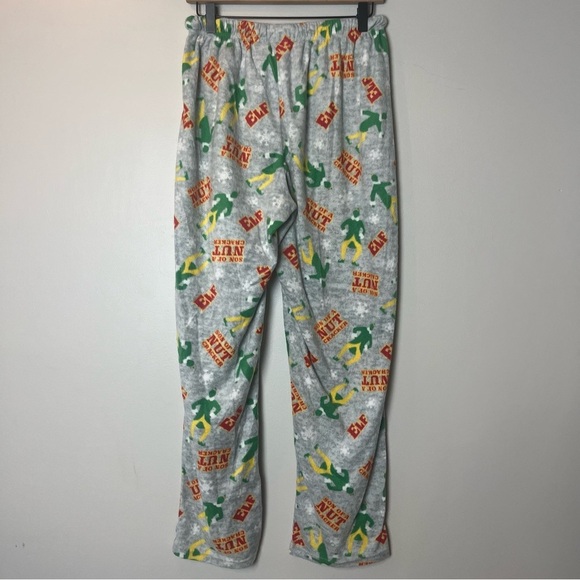Elf Fleece “Son of a Nutcracker” Pajama Pants Men’s Medium - Picture 2 of 6